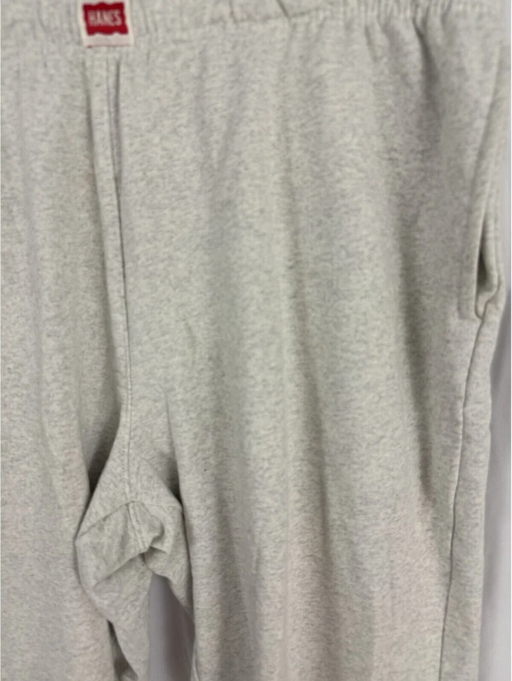 Hanes Sweatpants Men’s Gray Cotton Poly Size L FREE SHIPPING